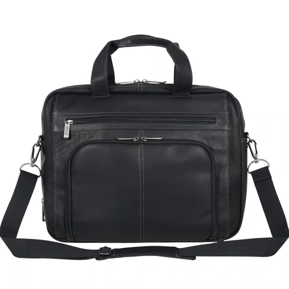 Kenneth Cole REACTION Manhattan Messenger Shoulder Satchel Bag & Backpack - Picture 1 of 12
